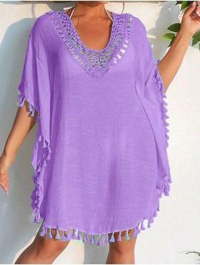 Lace Top W/ Fringes